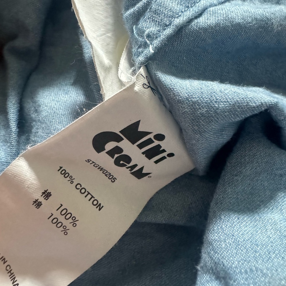 Mini cream men’s small shirt - Picture 6 of 7